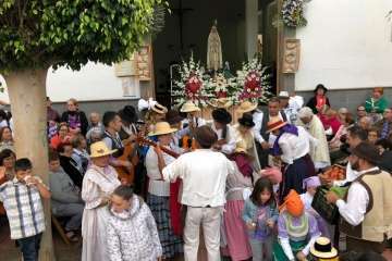Romería y actuación de Jóvenes Cantadores en El Calero (Foto TA)